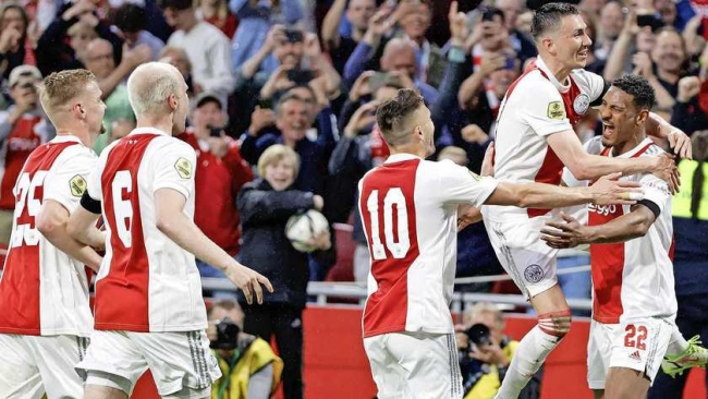 Países Bajos: Ajax de los argentinos Nicolás Tagliafico y Lisandro Martínez se consagró otra vez campeón de la Eredivisie