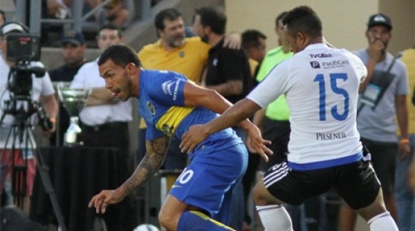 Boca goleó al Emelec 3 a 0 en San Juan