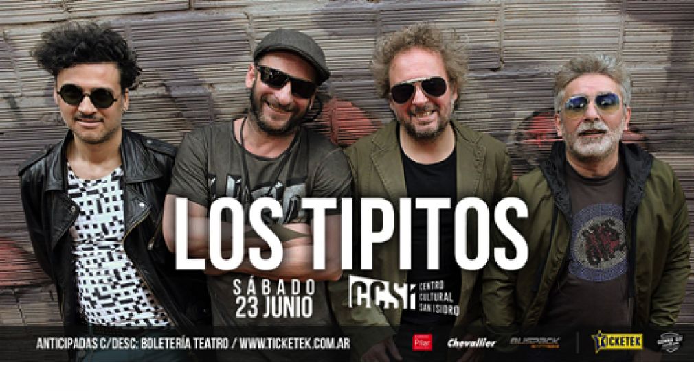 Los Tipitos presentan #RockNacional en el Centro Cultural San Isidro