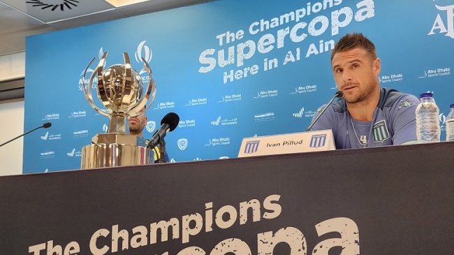Supercopa Internacional: &quot;Los dos equipos merecemos estar acá&quot; dijo Iván Pillud