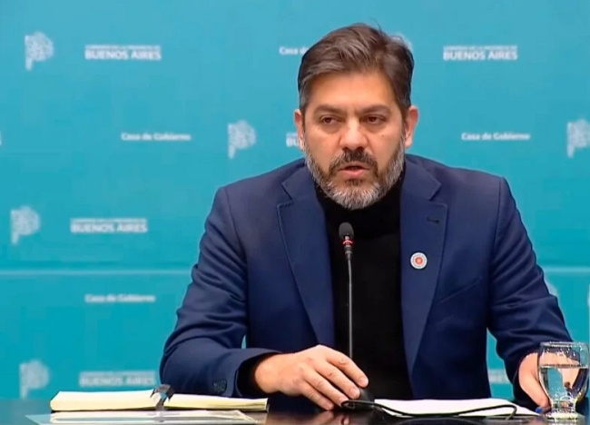 Carlos Bianco, le reclamó a Santilli que salde la deuda que le reclama la provincia de Buenos Aires a la Nación