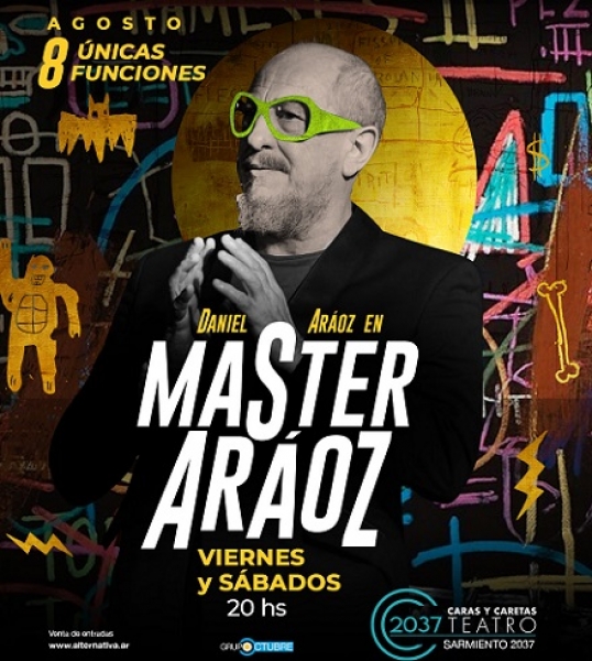 Master Aráoz se presenta en Caras y Caretas