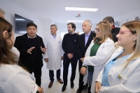 Axel Kicillof puso en funcionamiento nueva infraestructura y equipamiento en el Hospital de Niños Sor María Ludovica