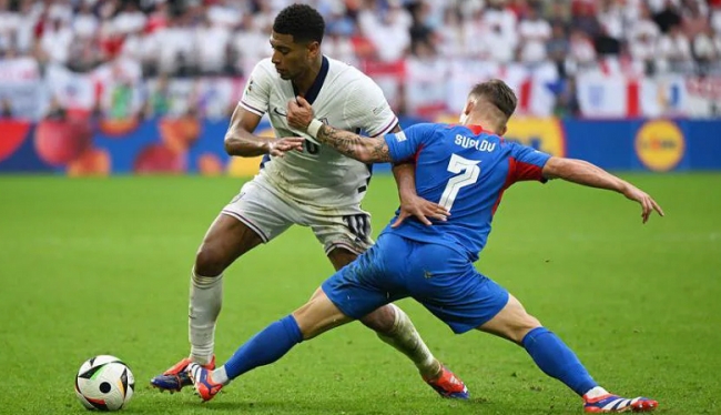 Eurocopa 2024: Inglaterra derrotó a Eslovaquia y pasó a cuartos de final