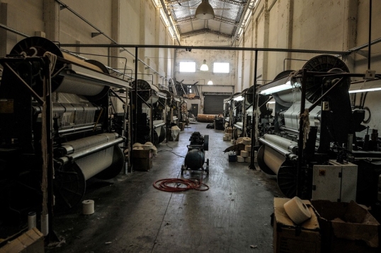 La producción textil cayó casi 26% interanual