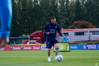 Lionel Messi arribó al país para la doble fecha de Eliminatorias Sudamericanas ante Paraguay y Perú