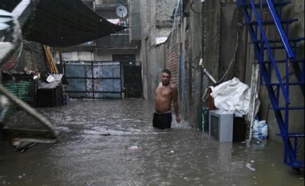 Lugano: La intensa lluvia inundó calles y se metió en las casas