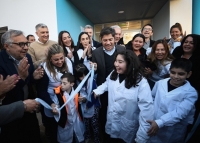 Mientras Javier Milei veta la ley de emergencia en discapacidad: Kicillof inaugura el nuevo edificio de la Escuela de Educación Especial N°536