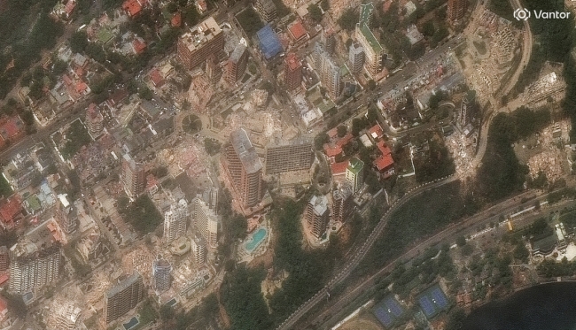 Venezuela: imágenes satelitales muestran devastación en zona de desastre tras doble sísmico