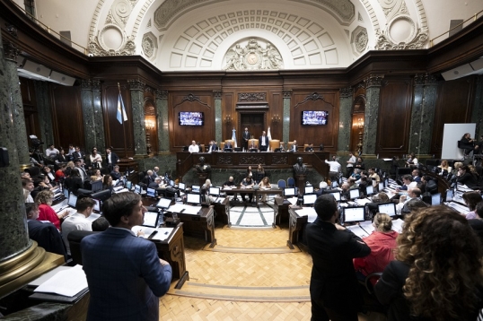 La legislatura de la ciudad de Buenos Aires aprobó el Presupuesto 2026