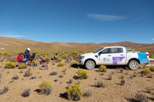 Hallan un acuífero apto para consumo en el salar jujeño de Alaroz