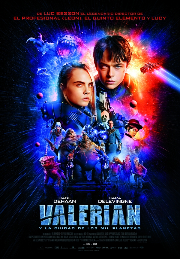 Comic Con: Charla con Luc Besson y adelanto de su nuevo film  Valerian