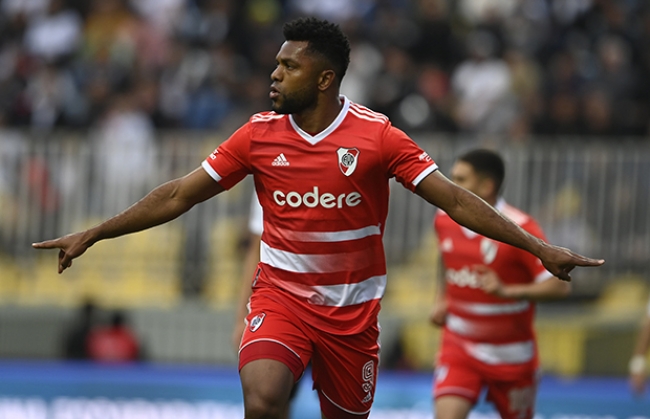 River: Borja tiene un problema muscular y no llegaría para jugar ante Talleres de Córdoba