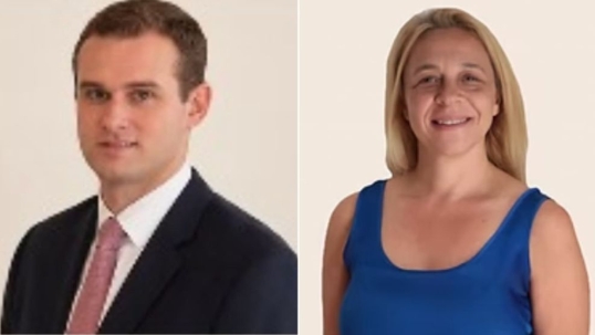 Son funcionarios de Cancillería: Paola Di Chiaro y Pablo Quirno Jr. promueven becas del gobierno británico