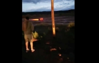 Neuquén: Un aluvión de agua y barro arrastró autos en Rincón de los Sauces