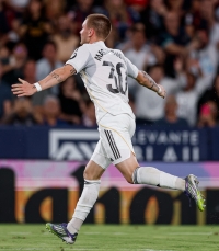 Franco Mastantuono marcó su primer gol con el Real Madrid