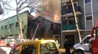 Incendio en un conventillo de La Boca, hay una persona muerta