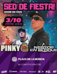 Néstor en Bloque llega a Mar del Plata para presentarse en Sed de Fiesta! junto a Pinky