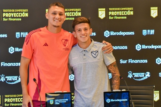 River y Vélez definen el Trofeo de Campeones de la Copa Proyección 2024