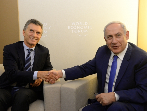 Macri se reunió con el Primer Ministro de Israel