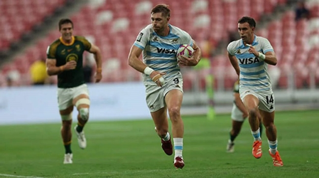 Los Pumas 7s avanzaron a las semifinales de Singapur