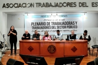 El Frente de Sindicatos Estatales y Gremios de Empresas Públicas se movilizará al Congreso contra la Ley Bases