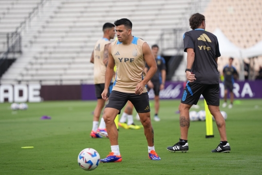 Copa América 2024: La Selección Argentina se prepara de cara a su debut ante Canadá