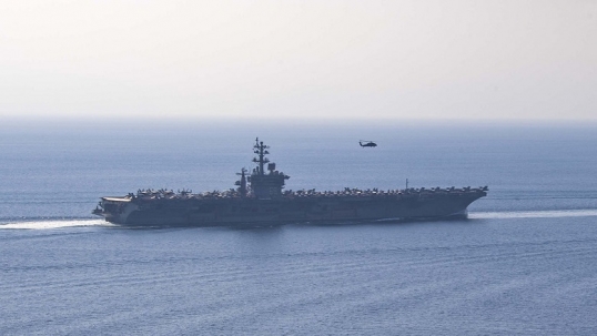 Los hutíes vuelven a realizar un ataque contra el portaviones estadounidense USS Dwight Eisenhower