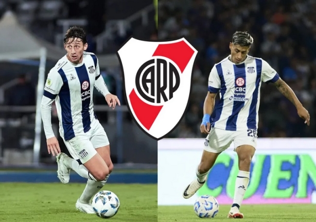 Matías Galarza Fonda y Juan Carlos Portillo se convirtieron en los nuevos refuerzos de River