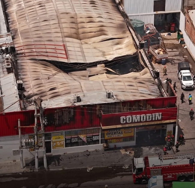 Jujuy: El incendio en un supermercado causó cinco fallecidos y 33 heridos