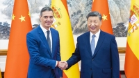 China: Pedro Sánchez volvió a reivindicar su decidida defensa de «un mundo de puertas abiertas»