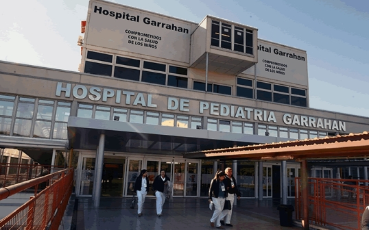 Séptimo paro y octava jornada de cese de actividades en el hospital Garrahan este jueves