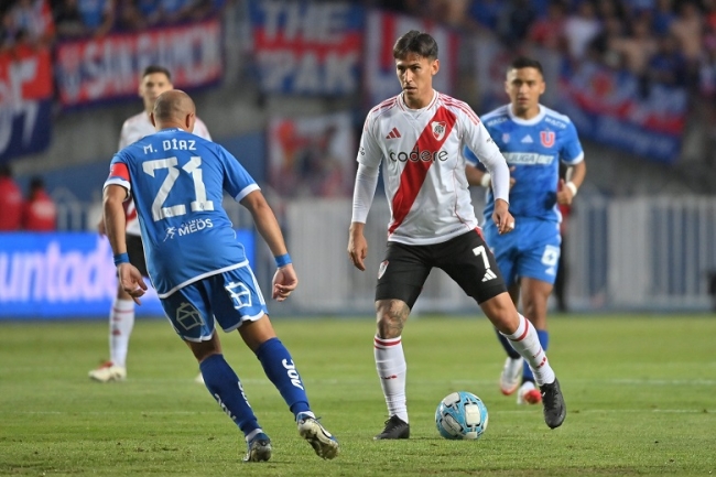 Amistoso internacional: River venció por 2 a 1 a Universidad de Chile