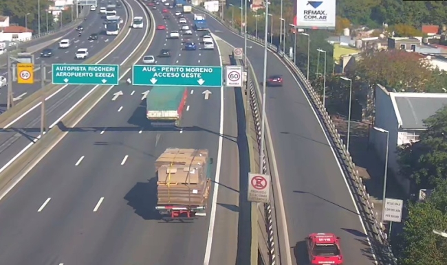 En las autopistas de la ciudad de Buenos Aires, sólo se paga con telepase