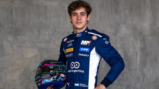 Fórmula 1: Comienzan las practicas de Franco Colapinto, de la escudería Williams Racing, en el Gran Premio de Italia