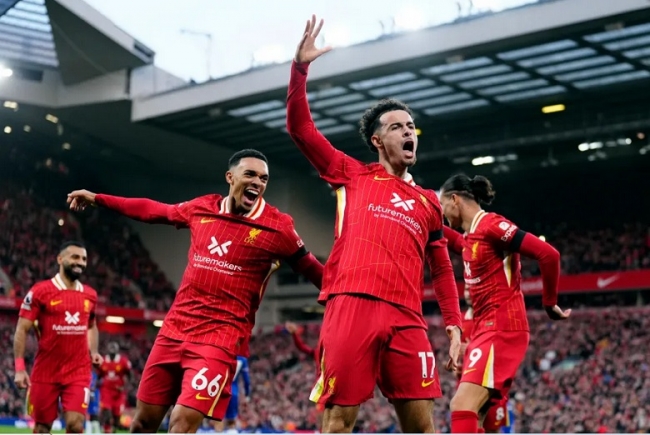 Premier League: Liverpool venció 2-1 al Chelsea