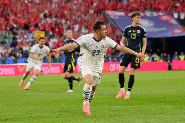 Eurocopa 2024: Suiza empató 1-1 con Escocia, por el Grupo A