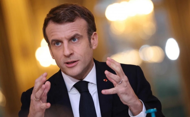 Las declaraciones de Macron, sobre el apoyo a Ucrania son provocadoras y avivan las tensiones en el continente afirmó, Peskov