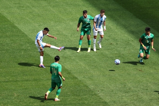 Juegos Olímpicos 2024: La selección sub-23 de fútbol Argentina vencio por 3-1 a Irak