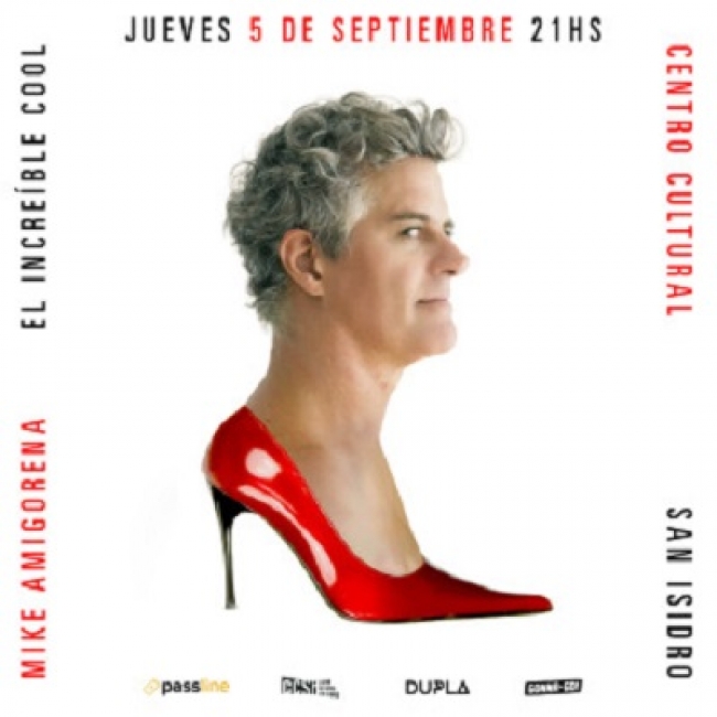 Mike Amigorema se presenta el vivo en Centro Cultural San Isidro