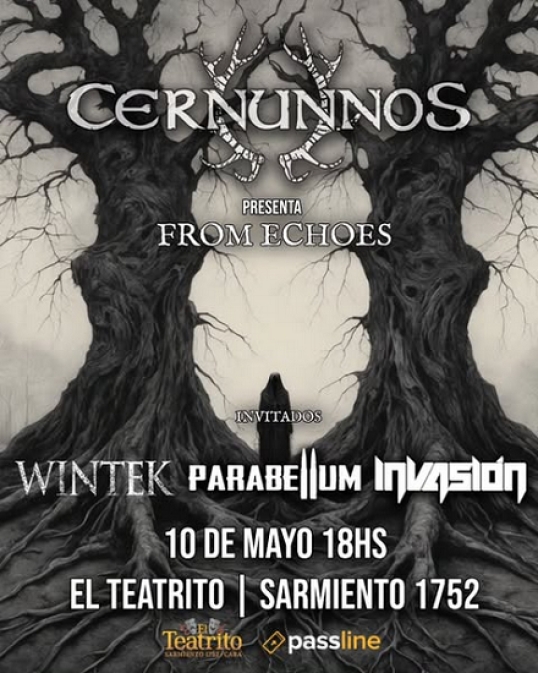 Cernunnos se presenta en vivo en El Teatrito