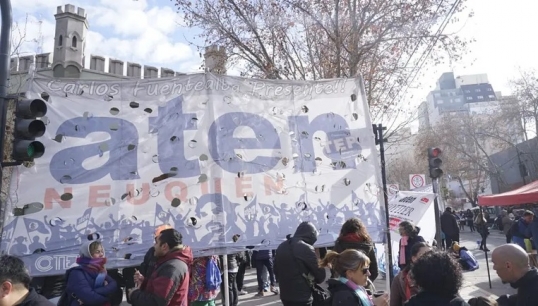 Neuquén: Los docentes enrolados en ATEN realizan un nuevo paro por 72 horas para la semana próxima