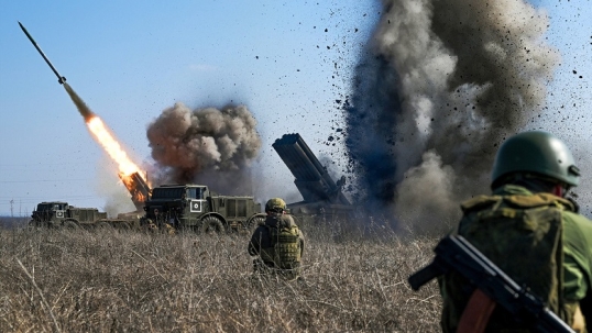Rusia atacó con armas de alta precisión contra infraestructura militar en Ucrania