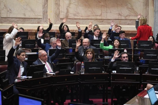 Quienes votaron a favor, de quitar el régimen de zonas frías