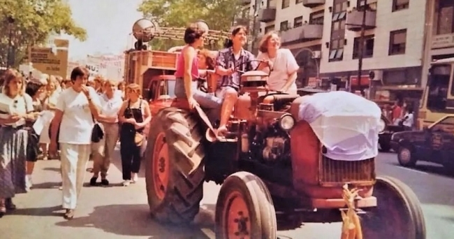 Hace 31 años el Movimiento de Mujeres Agropecuarias en Lucha salía a la calle