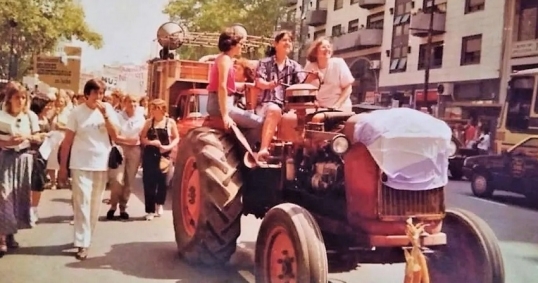 Hace 31 años el Movimiento de Mujeres Agropecuarias en Lucha salía a la calle