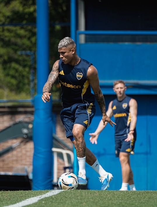 Boca regresó a los entrenamientos