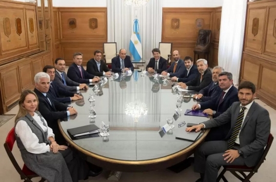 Los 10 gobernadores de Juntos por el Cambio ratificaron su apoyo a la Ley de Bases