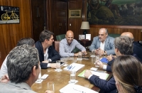 El ministro Guillermo Dietrich recibió al gobernador Ricardo Colombi
