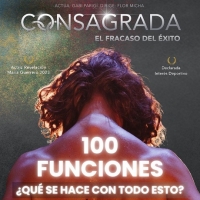 Función 100 de «Consagrada» y festejo en Timbre4